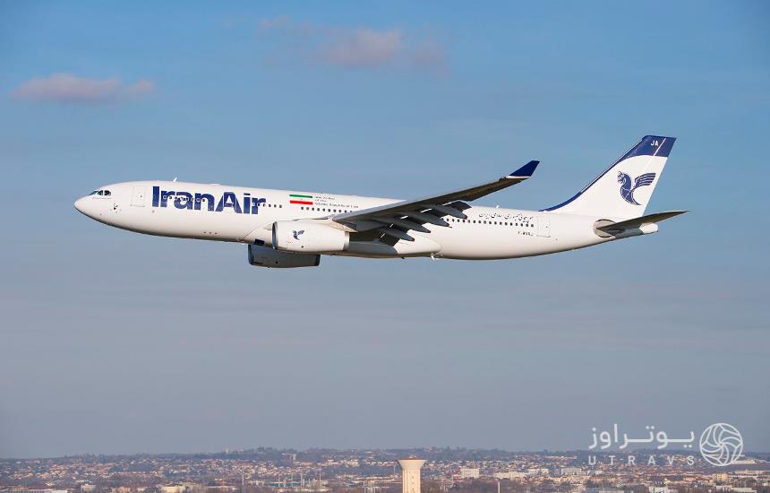 مسیر تهران تبریز با هواپیما